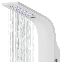 Kaskada LED z baterią mieszaczową