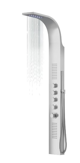 Panel prysznicowy Samsara Corsan LED wersja termostat