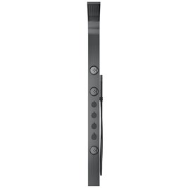 Stalowy panel prysznicowy Corsan Snake LED