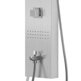 Panel prysznicowy z wylewką Neo Led Corsan bateria termostat zdjęcie 4
