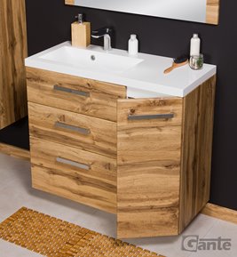 Szafka wisząca z umywalką 90/39/3L seria Fokus NE