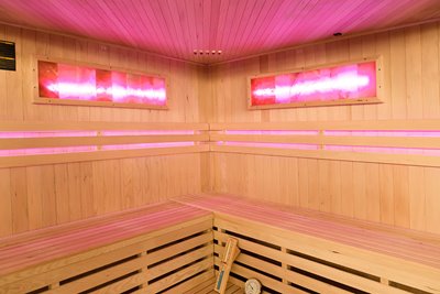 Sauna sucha fińska piec 8 KW Harvia BC80 + kamień solny 200X200X200CM MO-EA5CS Mazur