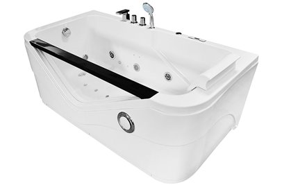 Wanna z hydromasażem przyścienna 170x85 cm MO-0061-170