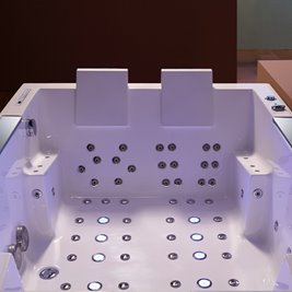 Duża wanna z hydromasażem 180x120 Kari 942 Hydrosan