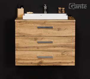 Szafka wisząca z umywalką 80/39/3 FKS seria Fokus NE