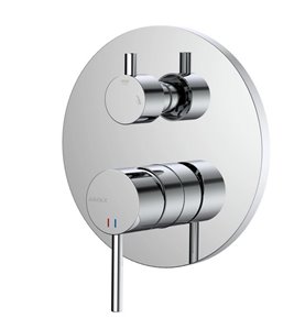 Zestaw prysznicowy podtynkowy chrom Ultimate ANUL121121 Avapax