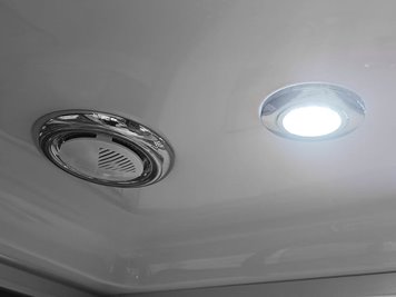 Prostokątna kabina z hydromasażem jasny środek 150x83 cm MO-02005B zdjęcie 7