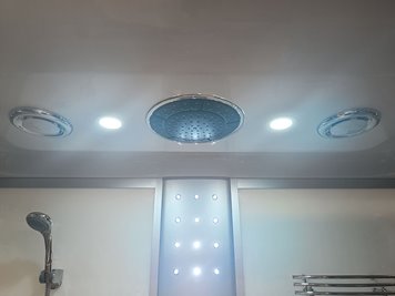 Deszczownica LED kabiny hydromasażowej