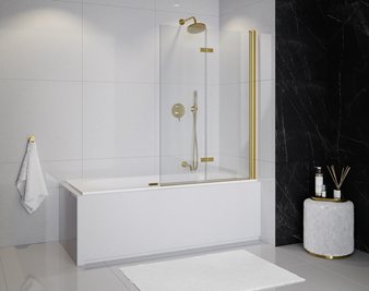 Prostokątna wanna do zabudowy Vitae Slim+ Besco 160 cm komplet syfon+ przelew zdjęcie 3