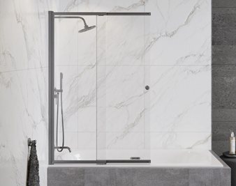 Prostokątna wanna do zabudowy Vitae Slim+ Besco 160 cm komplet syfon+ przelew zdjęcie 6