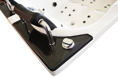 Wanna spa z hydromasażem asymetryczna 180x122 cm MUS-1062 PRAWA