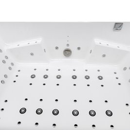Duża wanna z hydromasażem 180x120 Kari 942 Hydrosan