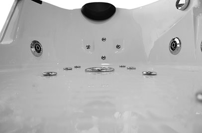 Wanna z hydromasażem narożna 150x150 cm MO-0632BP