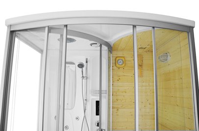 Sauno kabina prysznicowa 165x105 cm MO-1706 TRIO