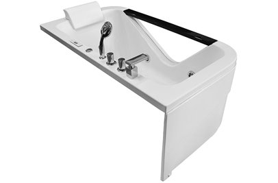 Wanna z hydromasażem przyścienna 150x80 cm MO-0061-150