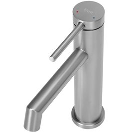 Inox bateria umywalkowa niska Foss Rea