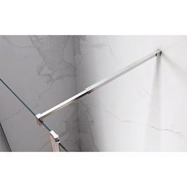 Ścianka prysznicowa 90 cm + zamykany bok 50 cm KZ15