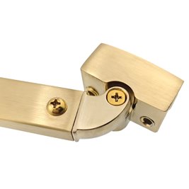 Złota szczotkowana kabina prysznicowa prostokątna otwierana 120x90 drzwi uchylne KZ03C