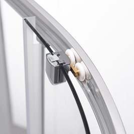 Kabina prysznicowa na głębokim brodziku lewa 115x85 cm Maja Hydrosan