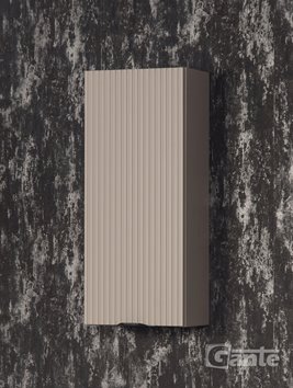 Szafka łazienkowa z lamelami wisząca 30x72 Victa Lamello kolor fume mat