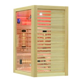 Sauna na podczerwień kamień solny 150X150X190CM MO-RL3CS Infrared Mazur