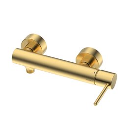 Bateria prysznicowa natynkowa złoto szczotkowane Ultimate ABUL301211 Avapax