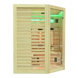 Sauna na podczerwień kamień solny 150X150X190CM MO-RL3CS Infrared Mazur