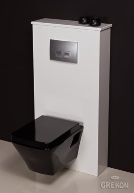 Zabudowa stelaża WC Geberit Fokus B biała w połysku