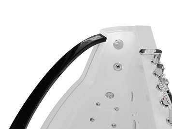 Wanna spa z hydromasażem narożna 170x85 cm MO-0076 PRAWA