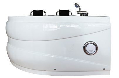 Wanna spa z hydromasażem asymetryczna 180x122 cm MUS-1062 LEWA