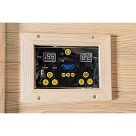 Sauna na podczerwień 3-osobowa 120x120 cm grzejniki kwarcowe i karbonowe Alta6 Infrared