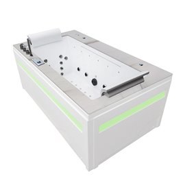 Wanna z hydromasażem prostokątna 180x100 cm Boston 926W Hydrosan