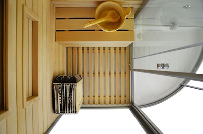 Sauno kabina prysznicowa 180x110 cm MO-1751W LEWA TRIO