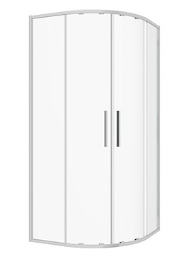 Kabina prysznicowa asymetrczyna 100x80 Solid RA Kerra
