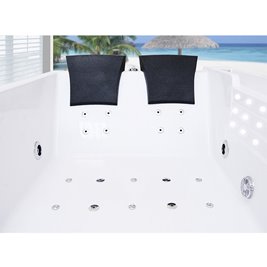 Wanna z hydromasażem i podgrzewaczem wody Fenix 606 180x120 cm L