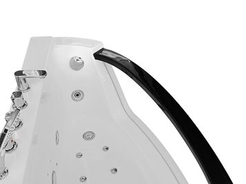 Wanna spa z hydromasażem narożna 170x85 cm MO-0076 LEWA