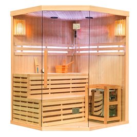 Sauna fińska 6 osobowa wysokotemperaturowa 8KW Harvia 180x180 cm Oslo7