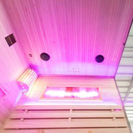 Sauna fińska 4 osobowa wysokotemperaturowa 4,5KW Harvia 140x150 cm Lark3