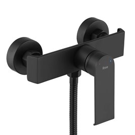 Czarna bateria prysznicowa Hass Rea Black