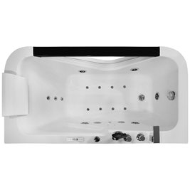 Wanna z hydromasażem przyścienna 150x80 cm MO-0061-150