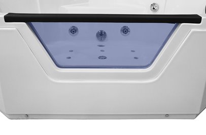 Wanna z hydromasażem narożna pięciokątna 150x150 cm MO-0633