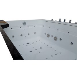Wanna z hydromasażem prostokątna 170x130 cm Tugela-BL