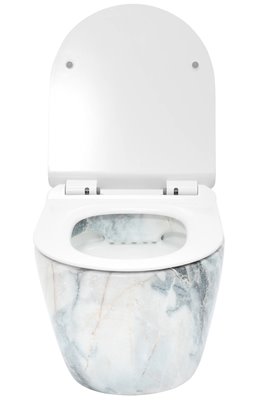 Misa wc wisząca Carlos Rimless Slim Granit Shiny N Rea