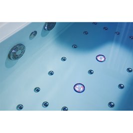 Wanna z hydromasażem prostokątna 170x130 cm Tugela-WH