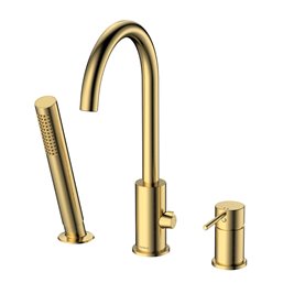 Bateria nawannowa 3-otworowa złoto szczotkowane Ultimate ABUL231221 Avapax