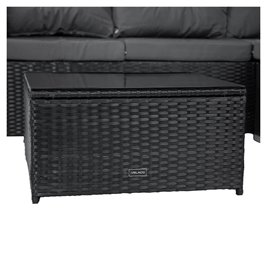 Zestaw mebli ogrodowych z technorattanu narożnik tarasowy Salto