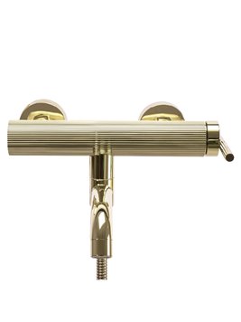 Bateria wannowa Argon Rea złoty połysk