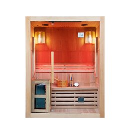 Sauna fińska 4 osobowa wysokotemperaturowa 4,5KW Harvia 150x120 cm Kemi3
