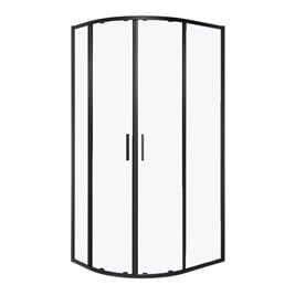 Kabina prysznicowa asymetrczyna 100x80 Solid RA BL Kerra