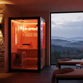 Sauna wysokotemperaturowa do relaksu